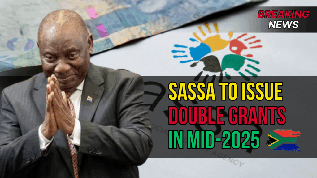SASSA to Send Double Payments in June–July 2025: Full Details and Updates