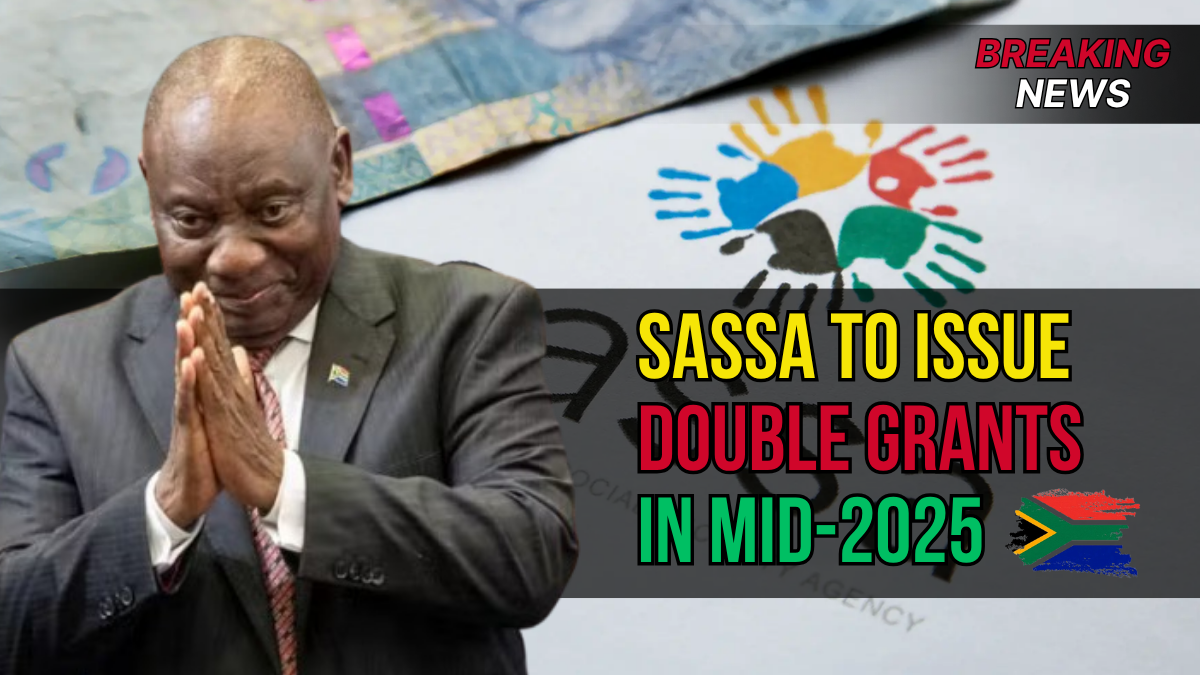 SASSA to Send Double Payments in June–July 2025: Full Details and Updates